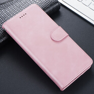 羅璐鷗蘋(píng)果16E手機殼雙面保護套iPhone16E復古翻蓋式皮套軟硅膠殼套全包鏡頭商務(wù)錢(qián)包款帶扣防摔 【優(yōu)雅粉】 蘋(píng)果16E
