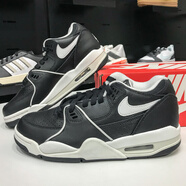 耐克（Nike）籃球鞋男鞋2025夏季新款A(yù)IR FLIGHT 89 AJ4兄弟款復(fù)古氣墊休閑運(yùn) FZ3045-002黑色AIR FLIGHT 40.5