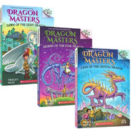 英文原版 馴龍大師24-26掃碼音頻Dragon Masters 奇幻冒險暢銷章節(jié)書橋梁書 藍(lán)思480-600L   學(xué)樂大樹系列 暢銷章節(jié)書橋梁書 英語學(xué)習(xí)課外閱讀讀物 6-15歲美國學(xué)樂出版社