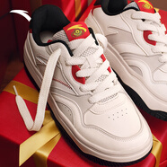 安踏街頑2丨板鞋男女同款春夏新款經(jīng)典潮流情侶款休閑運動(dòng)鞋 象牙白/數字霧灰/基礎黑-7 35.5 女款