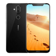 諾基亞（NOKIA）未拆封 X7 新款雙卡通4G全面屏智能拍照安卓手機(jī)老人機(jī)創(chuàng)意配件 沁夜黑 6+64G