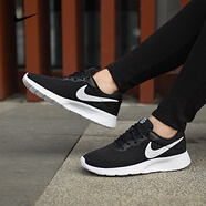 耐克（NIKE）跑步鞋女鞋2025秋冬季新款TANJUN運動(dòng)鞋網(wǎng)面透氣耐磨緩震休閑鞋 DJ6257-004新到貨/奧利奧 37.5