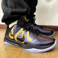耐克（NIKE）Kobe 5 Protro曼巴之年蛇年限定CNY黑紫金舒適防滑耐磨低幫籃球鞋 IB4481-500黑紫金 40 (250mm)