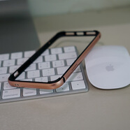 品怡xbl適用蘋果12手機(jī)殼簡(jiǎn)約 iphone11pro max金屬邊框硅膠防摔Xs超 腮紅金 iPhoneX/Xs(5.8)