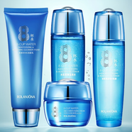 露蘭姬娜（ROLANJONA） 八杯水化妝品組合套裝秋冬男女學(xué)生護膚品禮盒 潔面乳+滋潤水+精華乳+保濕霜