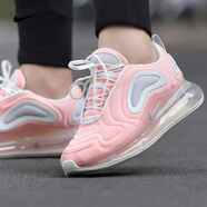 耐克（NIKE）新款女鞋夏季AIRMAX氣墊鞋運(yùn)動(dòng)緩震休閑跑步鞋AH6789-001 AR9293-603粉色/AIR MAX 720 36