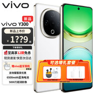 vivo Y300 超強(qiáng)外放 超級(jí)續(xù)航 6500mAh超薄藍(lán)海電池 vivoy300  超抗摔護(hù)眼直屏 拍照 AI 手機(jī) vivo手機(jī) 瑞雪白 12GB+512GB vivo 快充移動(dòng)電源套餐