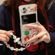 沃科博立體雪人圣誕樹(shù)適用vivo X Flip手機(jī)殼保護(hù)套xflip折疊屏新款小米 小羊皮 立體雪人圣誕樹(shù)+鏈條 三星GalaxyZFlip6