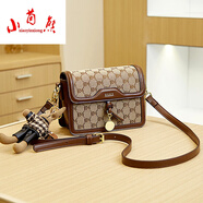 小茵熊（XIAOINGGBEAR）包2025新款時(shí)尚斜挎包小方包潮ins高級質(zhì)感百搭單肩包女包 主圖色