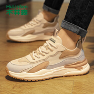 木林森（MULINSEN）男鞋網(wǎng)面透氣休閑運動(dòng)鞋時(shí)尚百搭軟底跑步鞋SS257301