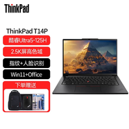 ThinkPad T14P 2024系列 可選 neo 14商務(wù)辦公設(shè)計本 高性能輕薄本聯(lián)想工程師軟件編程ibm筆記本電腦 Ultra5-125H 16G內(nèi)存 512G固態(tài)硬盤 官方標配