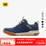 CAT卡特休閑鞋板鞋25春新品男士復古戶外透氣徒步鞋板鞋商場同款 藏青色P726110 41