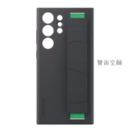 三星SAMSUNG手機殼原裝s23+手機套硅膠Galaxy S23掛繩式硅膠手機殼 腕帶硅膠保護套(黑色現貨) 三星Galaxy S23
