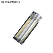 凱霖雙層玻璃直升杯0531雙層玻璃杯商務(wù)泡茶杯350ml