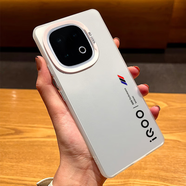 依云諾【殼膜套裝】適用IQOOZ10Turbo+手機殼新款鐳射軟邊聯(lián)名BM防摔全包個性IQOO13/12超薄磨砂簡約創(chuàng)意 彩銀鐳射-白色【側(cè)邊BM3】贈膜+掛繩 IQOO Z10Turbo/Turbo