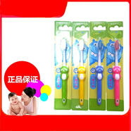朵朵貝兒兒童牙刷軟毛護(hù)齦清潔2-6-12歲細(xì)軟毛小恐龍小浣熊牙刷 2-5歲小恐龍型 一支