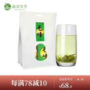 峨眉雪芽 毛峰茶葉 2025新茶峨眉山高山綠茶自飲簡裝 48g