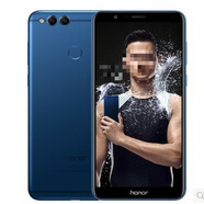 榮耀（HONOR）暢玩7X通雙卡雙待4G指紋智能手機學生網(wǎng)課游戲工作備用中老年人機 極光藍 64GB 4G運存 9 新