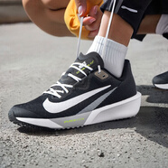 耐克（NIKE）男鞋跑鞋 25夏新款透氣運(yùn)動鞋RIVAL FLY 4緩震回彈公路專業(yè)跑步鞋 主推款【Air Zoom 緩震】 黑色 40 (250mm)