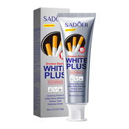 SADOER全英文牙膏SADOER去煙漬美白牙膏清潔牙齒護齦Toothpaste跨 100g*去煙漬美白牙膏（僅供外貿銷售
