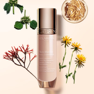 CLARINS嬌韻詩(shī)99粉底液高度遮瑕輕薄透氣持久無(wú)瑕輕透化妝品 孕婦可用 100.5W 米白色 適合偏暖30ml