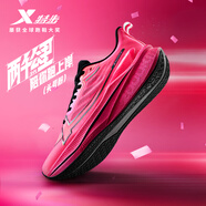 特步【頭號粉】?jì)汕Ч锶凶优懿叫\動(dòng)鞋輕便減震耐磨跑鞋體測鞋