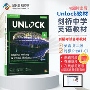 劍橋初中英語(yǔ)教材 Unlock 4級(jí)別讀寫（劍橋大學(xué)出版社）KET-PET-FCE 雅思托福閱讀寫作教材 原版進(jìn)口 英語(yǔ)學(xué)習(xí)