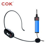 COKCOK1103頭戴萬能無線教師宣傳領(lǐng)舞會議舞臺演講音響專用教學(xué)耳麥 COK1105U段調(diào)頻 單耳麥