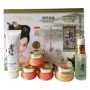 嬌蘭絲曼（Gilansmart）護(hù)膚品套裝禮盒雪膚東方古韻無暇透亮六件套美顏?zhàn)虧櫻a(bǔ)水保濕 嬌蘭絲曼東方古韻六合一
