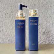 ALBION雅思臻璨晶鉆保濕化妝水乳液 日本本土版 亮膚化妝水+乳液 200ml*2瓶