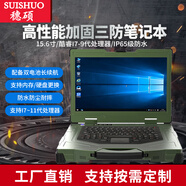 穗碩加固三防筆記本電腦15.6英寸IP65防水防塵三屏計(jì)算機(jī)便攜式手提采集終端應(yīng)急工作站服務(wù)器勘察 選配升級(jí)定制(請(qǐng)聯(lián)系客服亂拍不發(fā)貨) 7代I7+16G+512G++電池+WIFI+喇叭