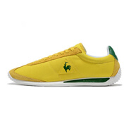 樂卡克（Le coq sportif）法國(guó)公雞男鞋運(yùn)動(dòng)鞋女跑步鞋輕便透氣阿甘休 黃色 36