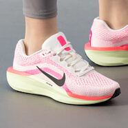耐克（NIKE）女鞋2025秋冬新款WINFLO運動(dòng)鞋健身休閑鞋透氣耐磨輕便緩震跑步鞋 帆白/紅杉綠/透明粉/亮深紅/微黃綠/白 36