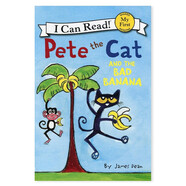 皮特貓系列：Pete the Cat and the Bad Banana 進口原版英文繪本  小學(xué)教輔