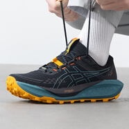 亞瑟士（asics）跑步鞋男 GEL-Trabuco 13緩震舒適低幫運動鞋 1011B978-001 41.5