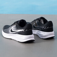 NIKE耐克男鞋25夏季新款FLEX運動鞋公路跑鞋訓練鞋緩震輕便透氣跑步鞋 黑白灰HM9594-004 41