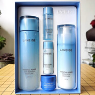 LANEIGE官方店旗艦蘭芝水衡透潤細(xì)膚露爽膚水柔膚水200保濕乳液1韓國代購 柔膚水+乳液套盒裝配3小樣干性或