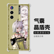卡歐丹適用努比亞紅魔10air手機殼防摔紅魔10pro+軟殼明日方舟nubia紅魔10Air保護套nx779j動(dòng)漫透明9spro 邊框凱爾希-氣囊 紅魔Mars
