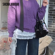 圣羅地奧蕾絲屁簾芭蕾風(fēng)辣妹蛋糕裙半身裙女2025新款雙層蕾絲腰裙疊穿屁簾 白色 均碼 適合90-110斤