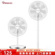 賽億（Shinee）(Shinee)電風(fēng)扇落地扇 家用辦公室臺立升降式靜音可搖頭非 白色