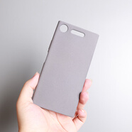 通用適配索尼XZ3手機殼奶奶灰Xperia XZ2 Premium磨砂防滑XZ1軟硅膠套XZ2 compact全包防摔純色防 Xperia XZ1灰色 軟殼(精孔) 索尼其他型號