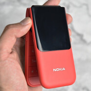 諾基亞（NOKIA）2720 通4G熱點WiFi翻蓋大按鍵學(xué)生男士老人手機創(chuàng)意配件 紅色單卡 套餐一備一塊電池