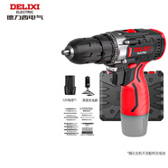 德力西（DELIXI）手電鉆鋰電動(dòng)螺絲刀家用充電式起子電批電動(dòng)工具箱套裝DLX-KC01A