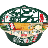 日清方便面咚兵衛油豆腐烏冬面217G*3盒泡面速食方便面早餐宵夜