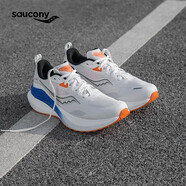SAUCONY索康尼MARSHAL率途穩定支撐跑鞋 男女戶(hù)外通勤休閑健身透氣慢跑鞋 S28225-3-白桔黑-男款 44 鞋碼偏小,請買(mǎi)大半碼