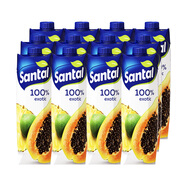 圣濤（SANTAL）意大利原裝進(jìn)口果汁1L*12瓶整箱聚會(huì )鮮果飲蘋(píng)果橙汁飲料 【整箱】熱混果汁1L*12瓶