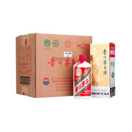 茅臺(tái)（MOUTAI）貴州飛天酒53度500ml*6瓶整件整箱飛天醬香白酒步步高升禮盒送領(lǐng) 43度 500mL 6瓶 茅臺(tái)500ml*6瓶