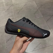 彪馬（PUMA）專柜彪馬Puma x Ferrar法拉利合作款男子運(yùn)動(dòng)跑鞋賽車鞋305921 02 黑色305921 02 建議買大1到2碼 36