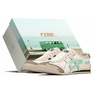 Onitsuka Tiger【定制球鞋】 鬼塚虎 MEXICO 66 slip-on FZBB 禮盒 百搭 簡(jiǎn)約 高 灰綠 36