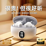 闕聽(tīng)【柏林之聲丨旗艦聲學(xué)】2025新款藍(lán)牙耳機(jī)入耳式隔音降噪無(wú)線(xiàn)5.4超長(zhǎng)續(xù)航大電量超強(qiáng)音質(zhì)男女同款 白色【至尊版】更高音質(zhì)-藍(lán)牙5.4 適用于索尼華為OPPO蘋(píng)果VIVO